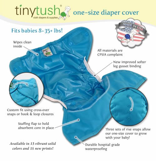 One Size Diaper Cover Highlights One Size Diaper Cover Highlights